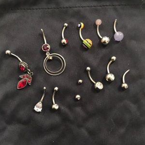 Belly button rings
